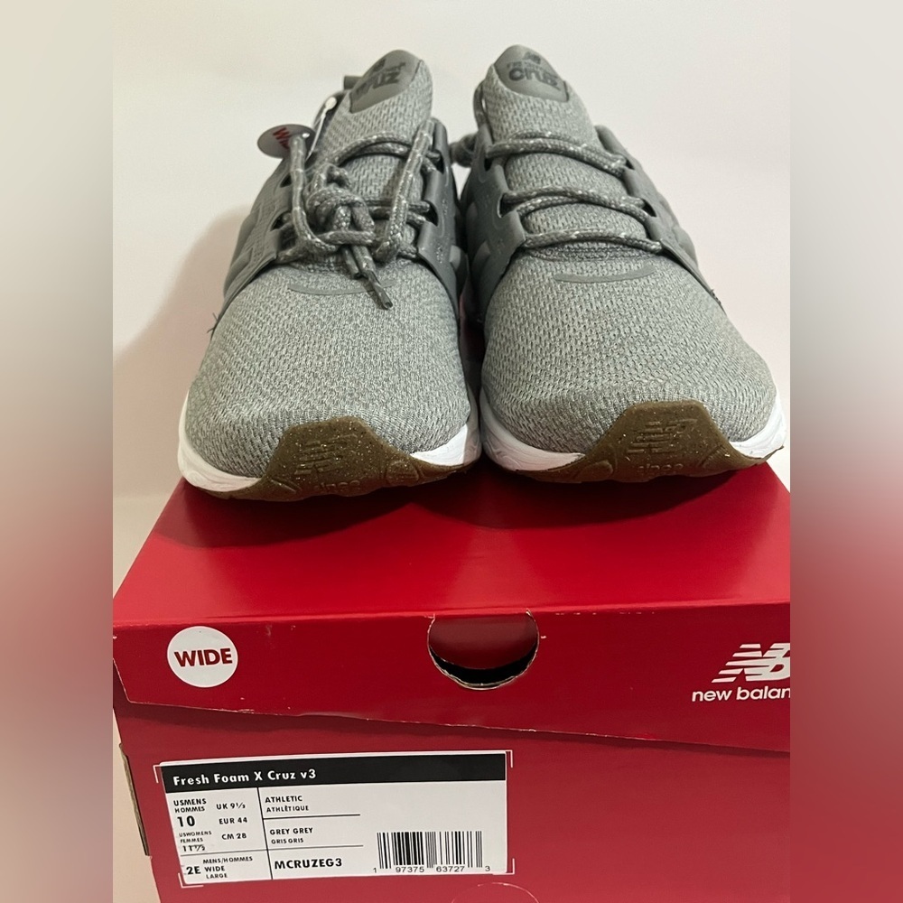 Men’s New Balance Fresh Foam x Cruz V3 Size 10 WIDE - Picture 3 of 8